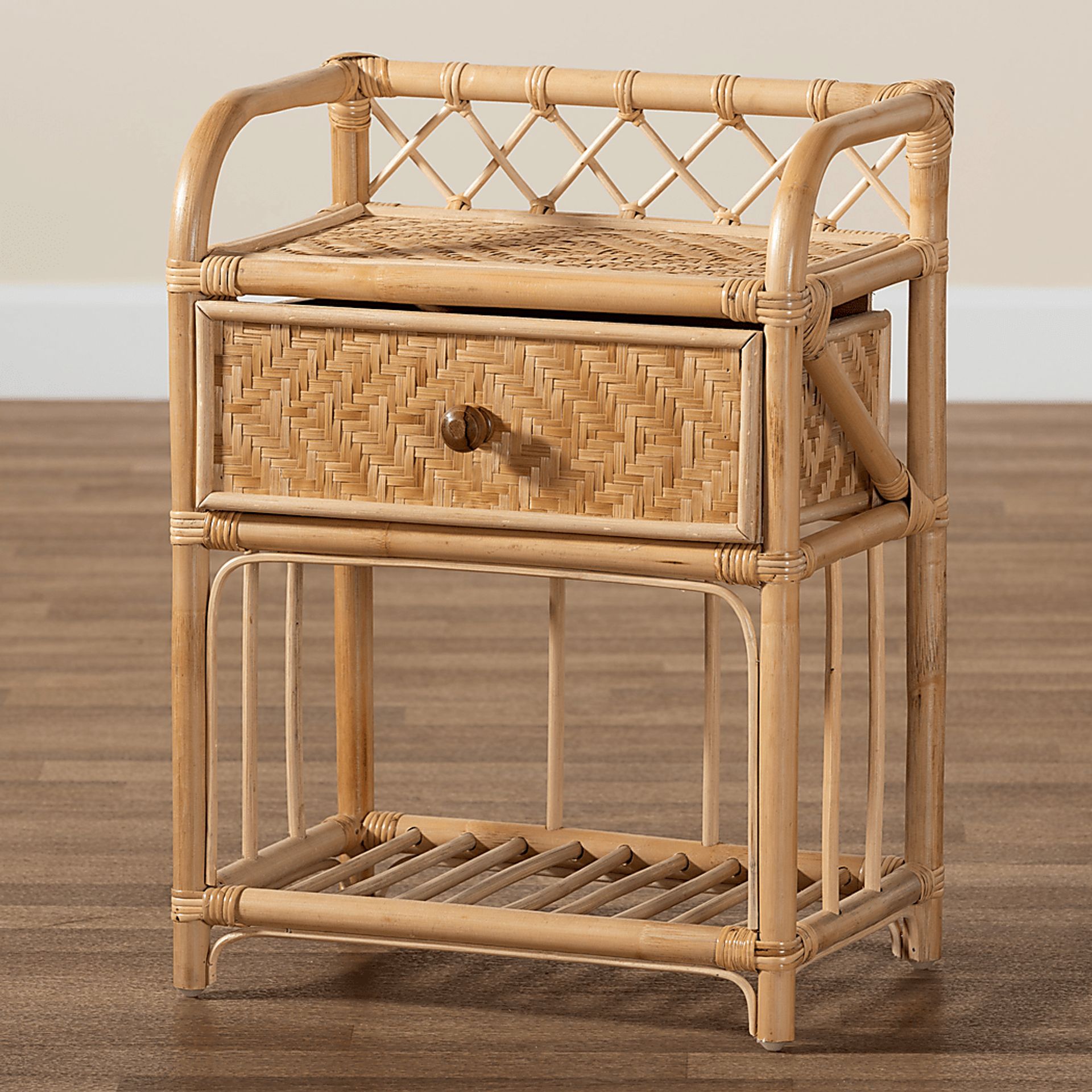 Stierlin Brown Nightstand - Image 3