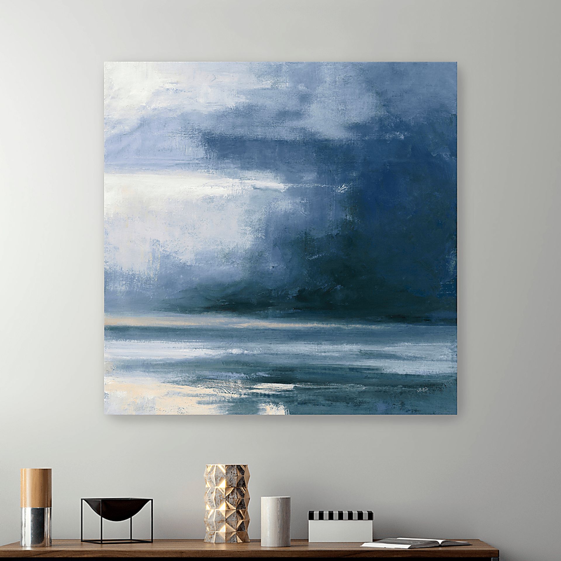 Still At Night Blue Artwork - Image 3