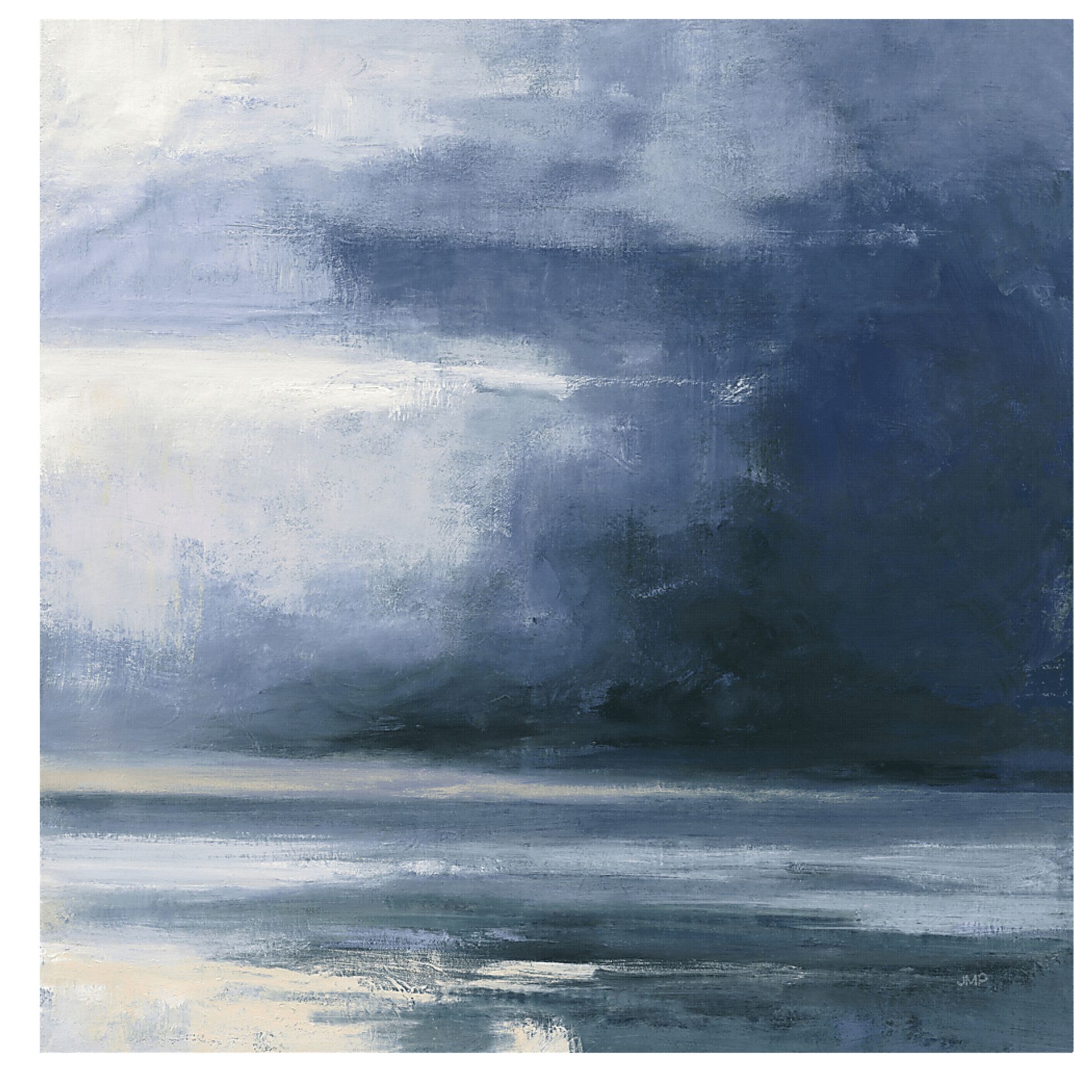 Still At Night Blue Artwork - Image 1