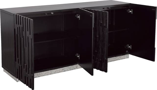 Stillbrook Black Credenza - Thumbnail - Image 4
