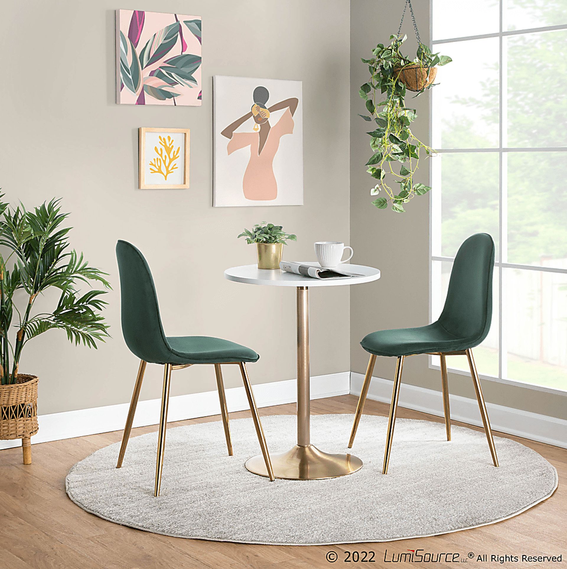 Stillforrest White Adjustable Dining Table - Image 3