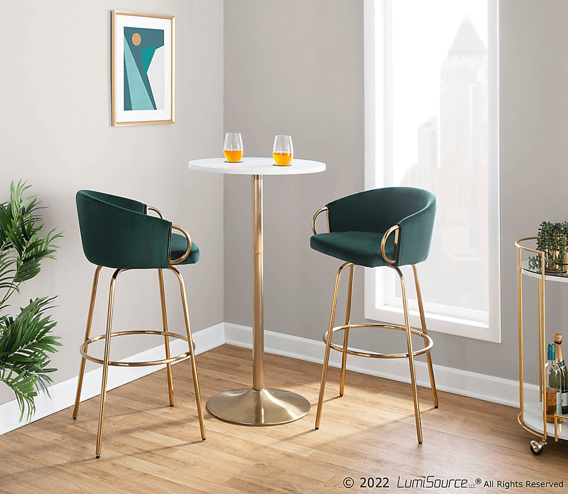 Stillforrest White Adjustable Dining Table - Image 6