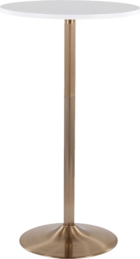 Stillforrest White Adjustable Dining Table