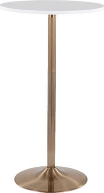 Stillforrest White Adjustable Dining Table