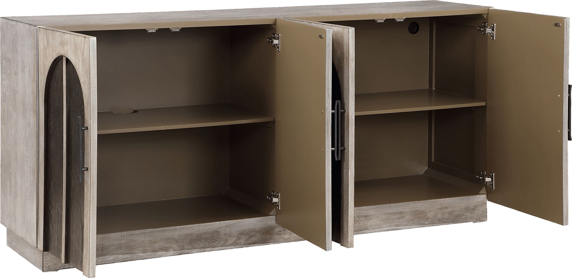 Stillglen Gray Credenza - Image 4