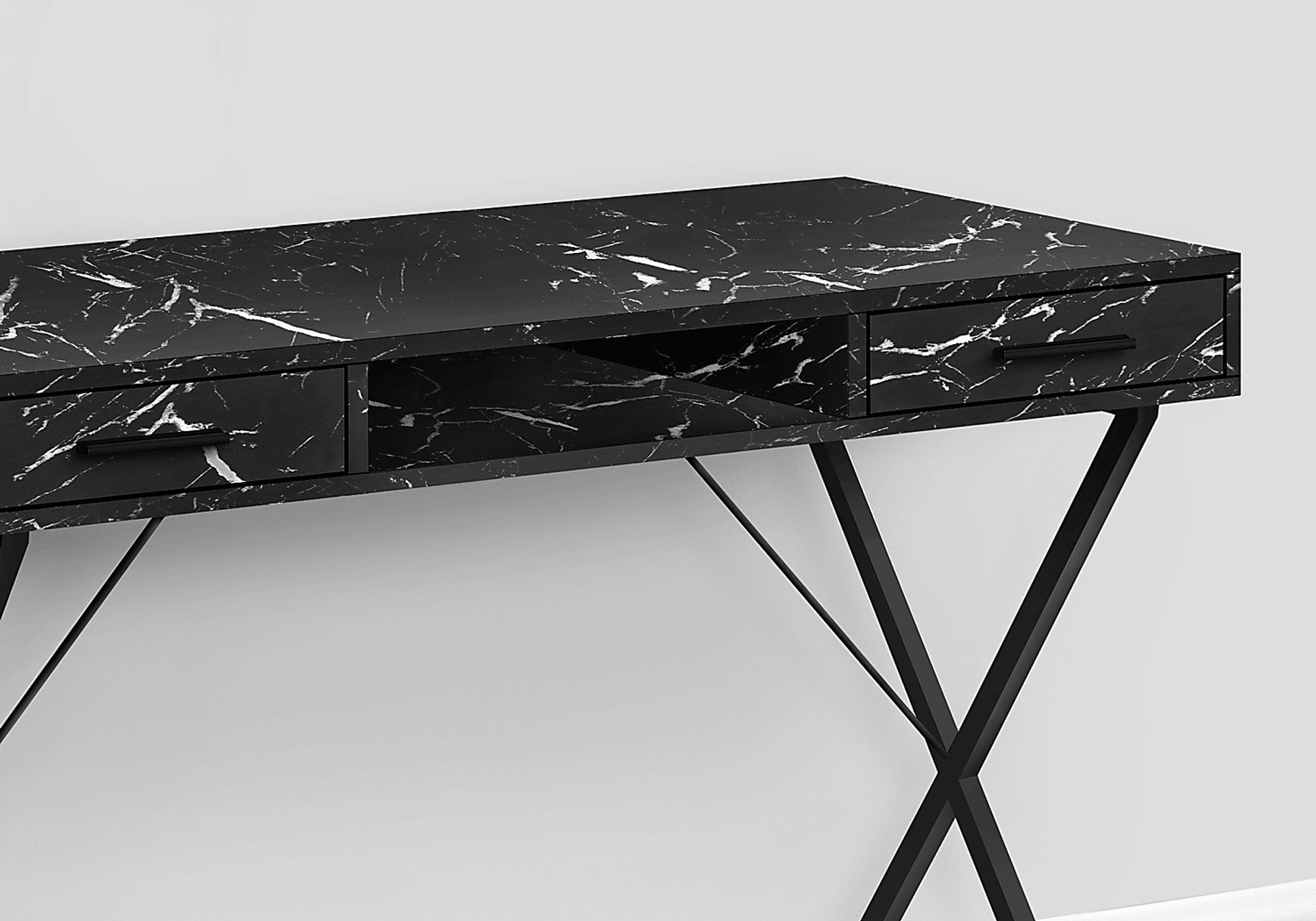 Stillirock Black Marble Desk - Image 2