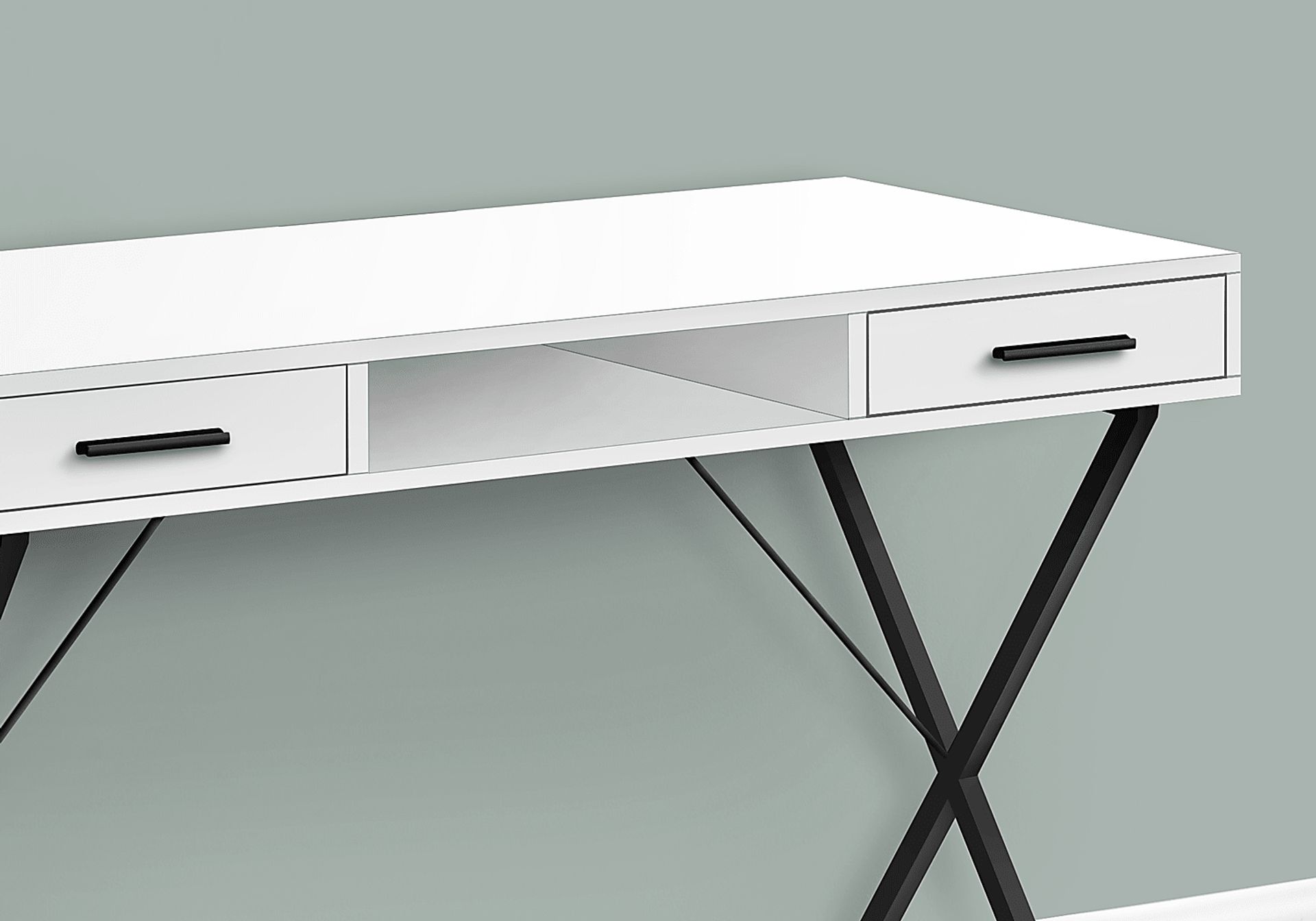 Stillirock White Desk - Image 2