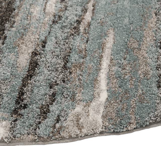 Stillwater Green 7'10 Round Rug - Thumbnail - Image 2