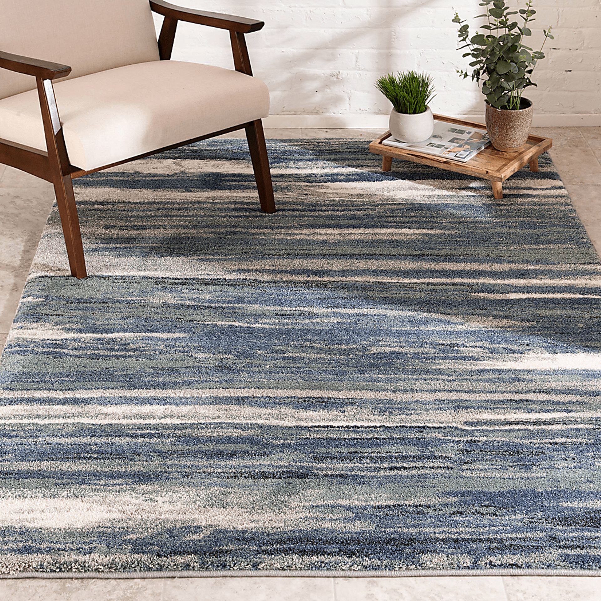 Stillwater Teal 7'10 x 9'10 Rug - Image 2