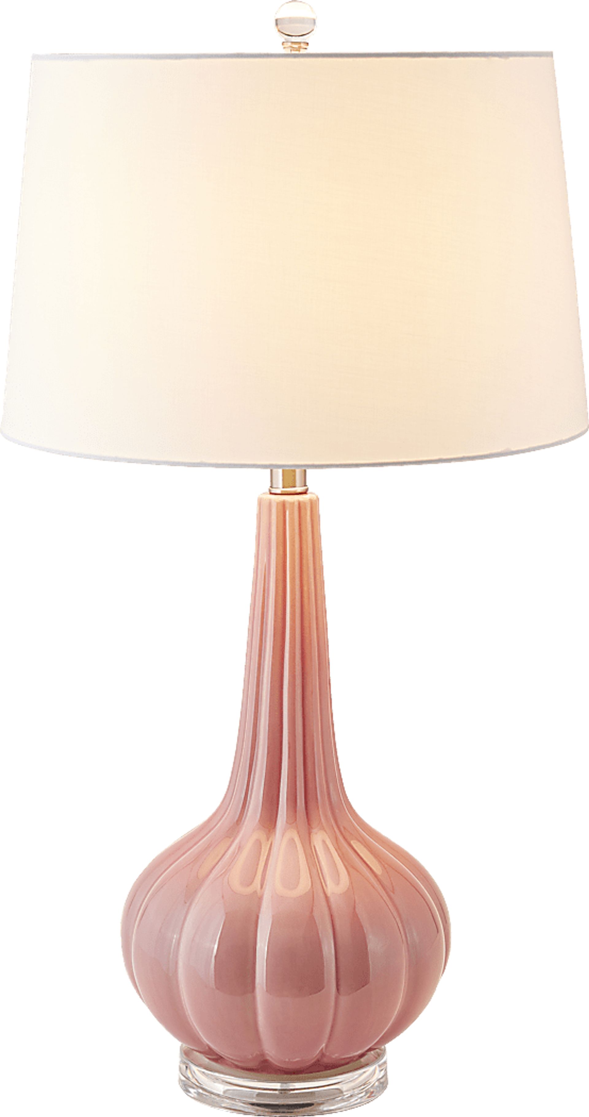 Stilton Shores Pink Lamp - Image 1