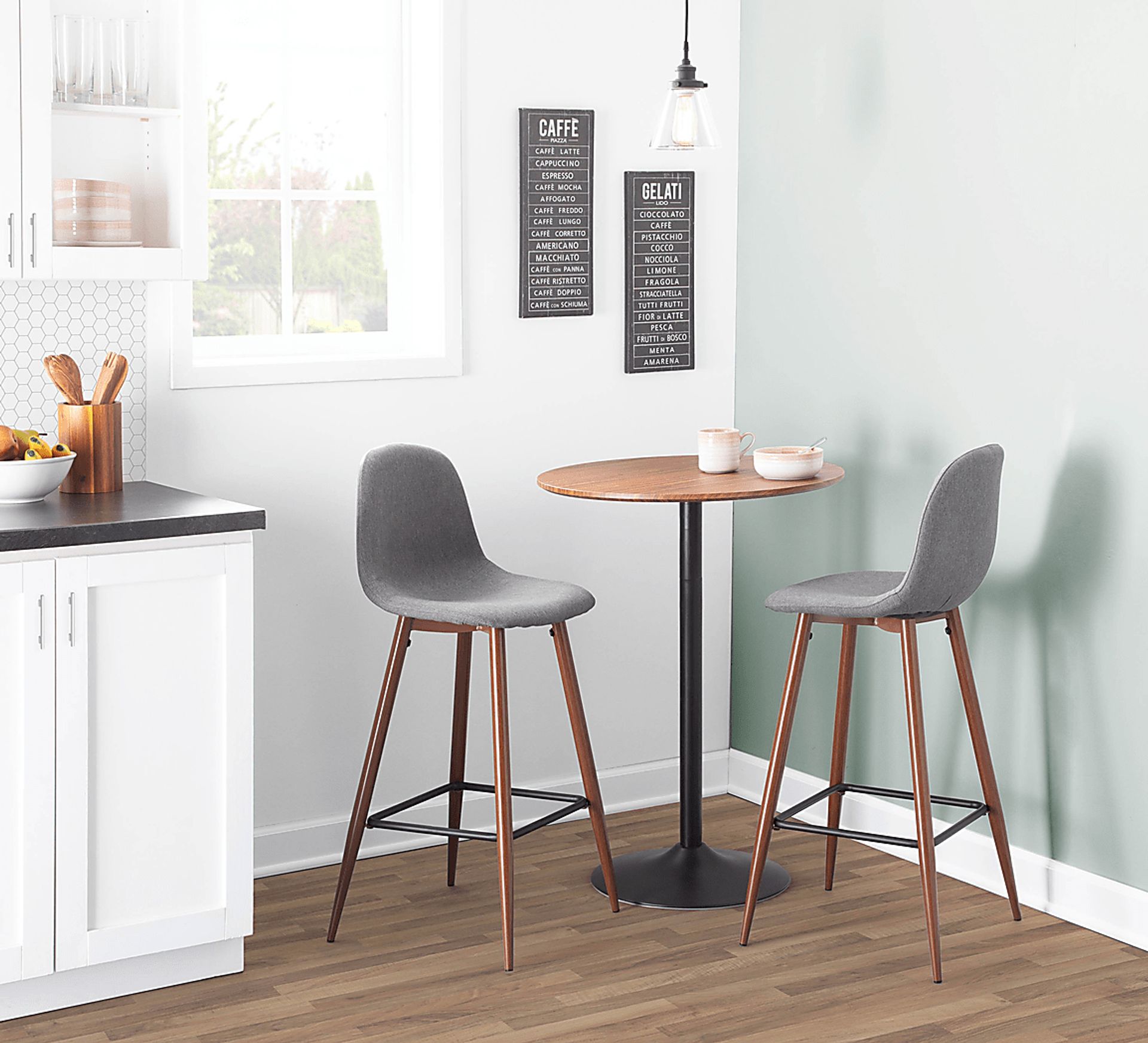 Stimson Charcoal Barstool, Set of 2 - Image 3
