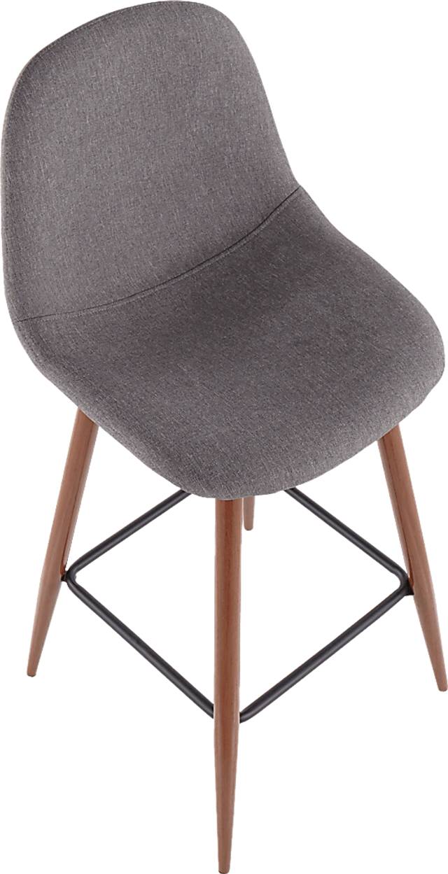 Stimson Charcoal Barstool, Set of 2 - Thumbnail - Image 4