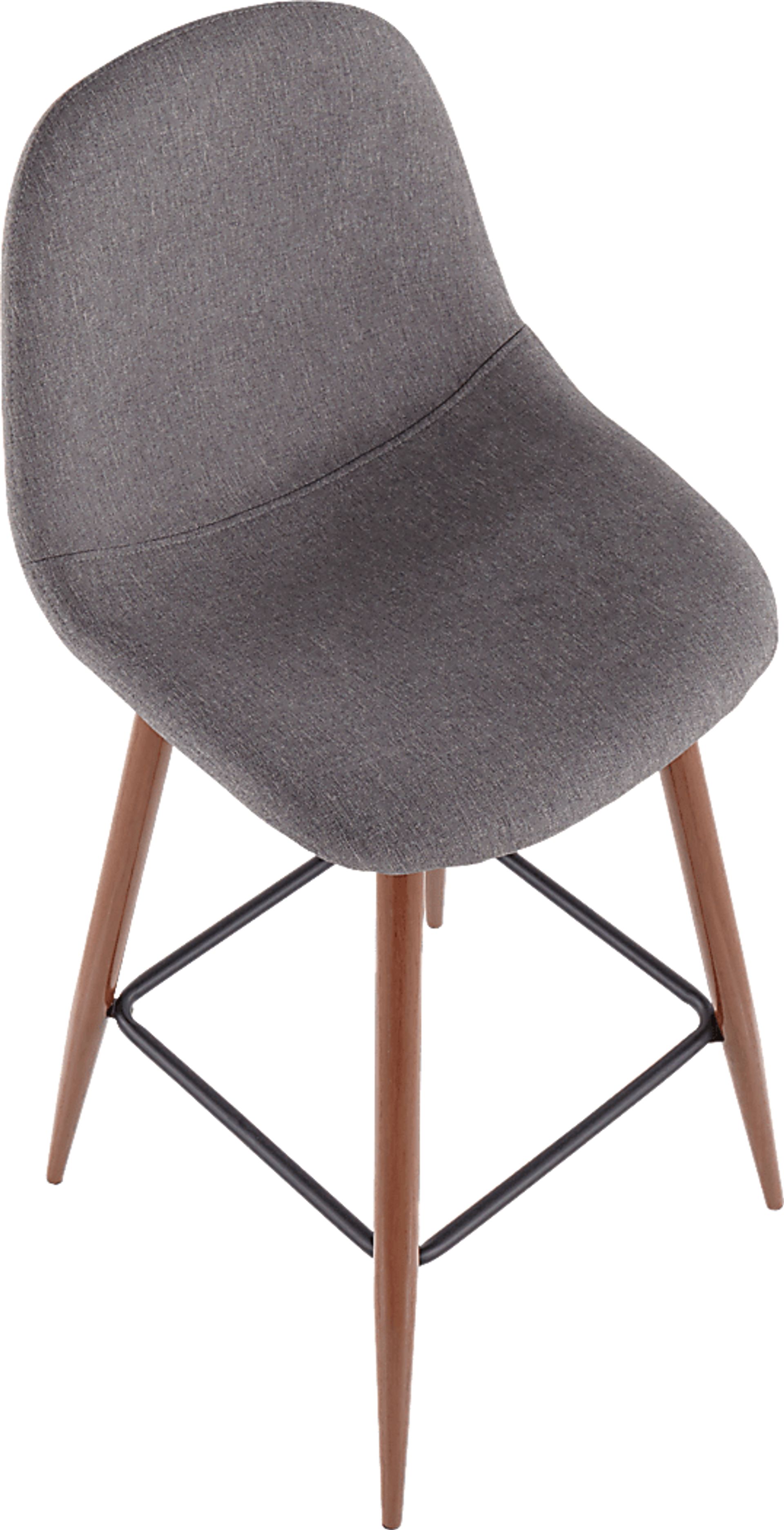 Stimson Charcoal Barstool, Set of 2 - Image 4