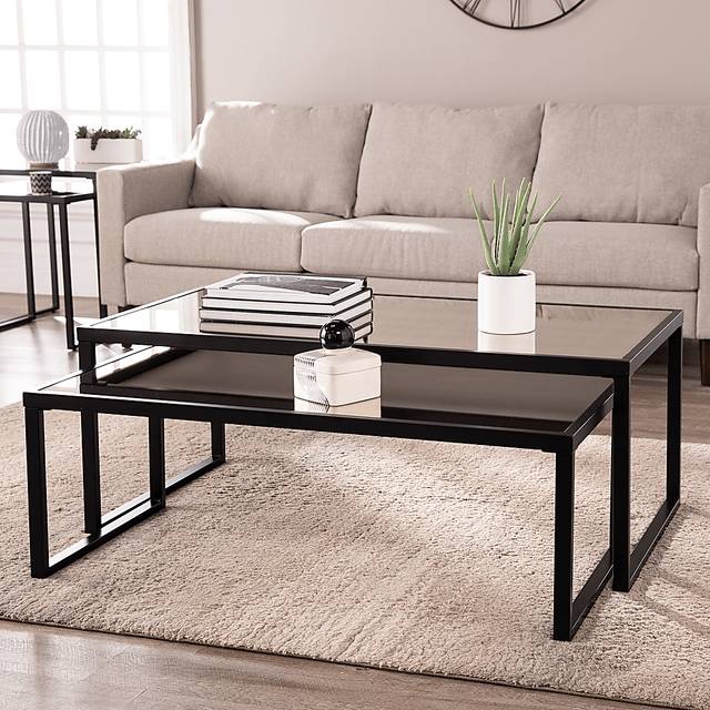 Stine Lane Black Nesting Cocktail Table - Thumbnail - Image 3