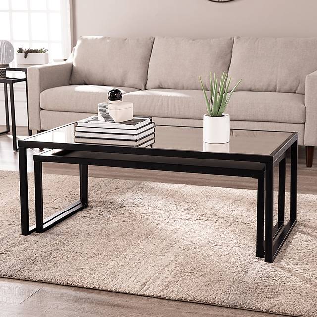 Stine Lane Black Nesting Cocktail Table - Thumbnail - Image 4