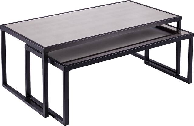 Stine Lane Black Nesting Cocktail Table - Thumbnail - Image 1