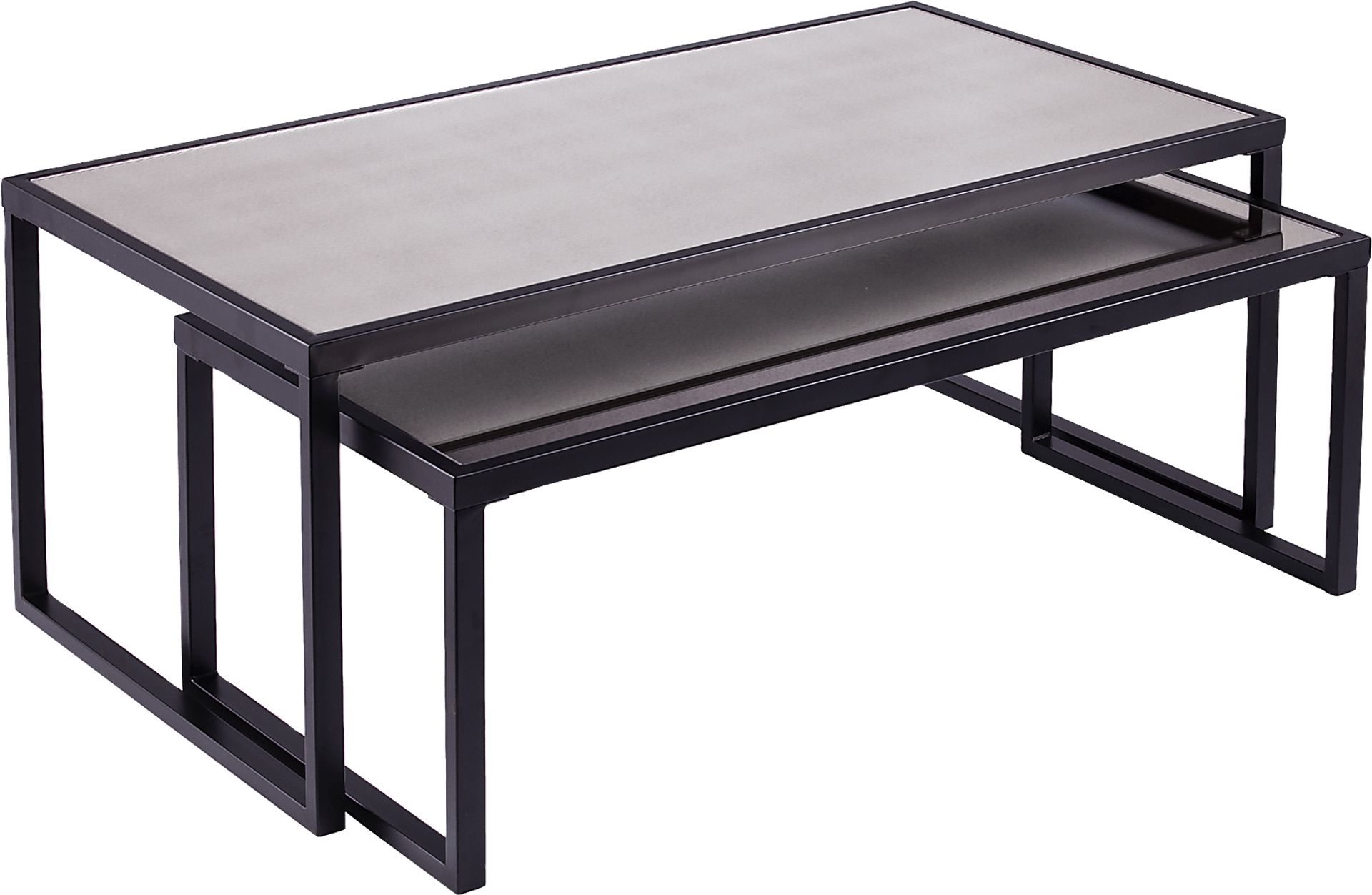 Stine Lane Black Nesting Cocktail Table - Image 1