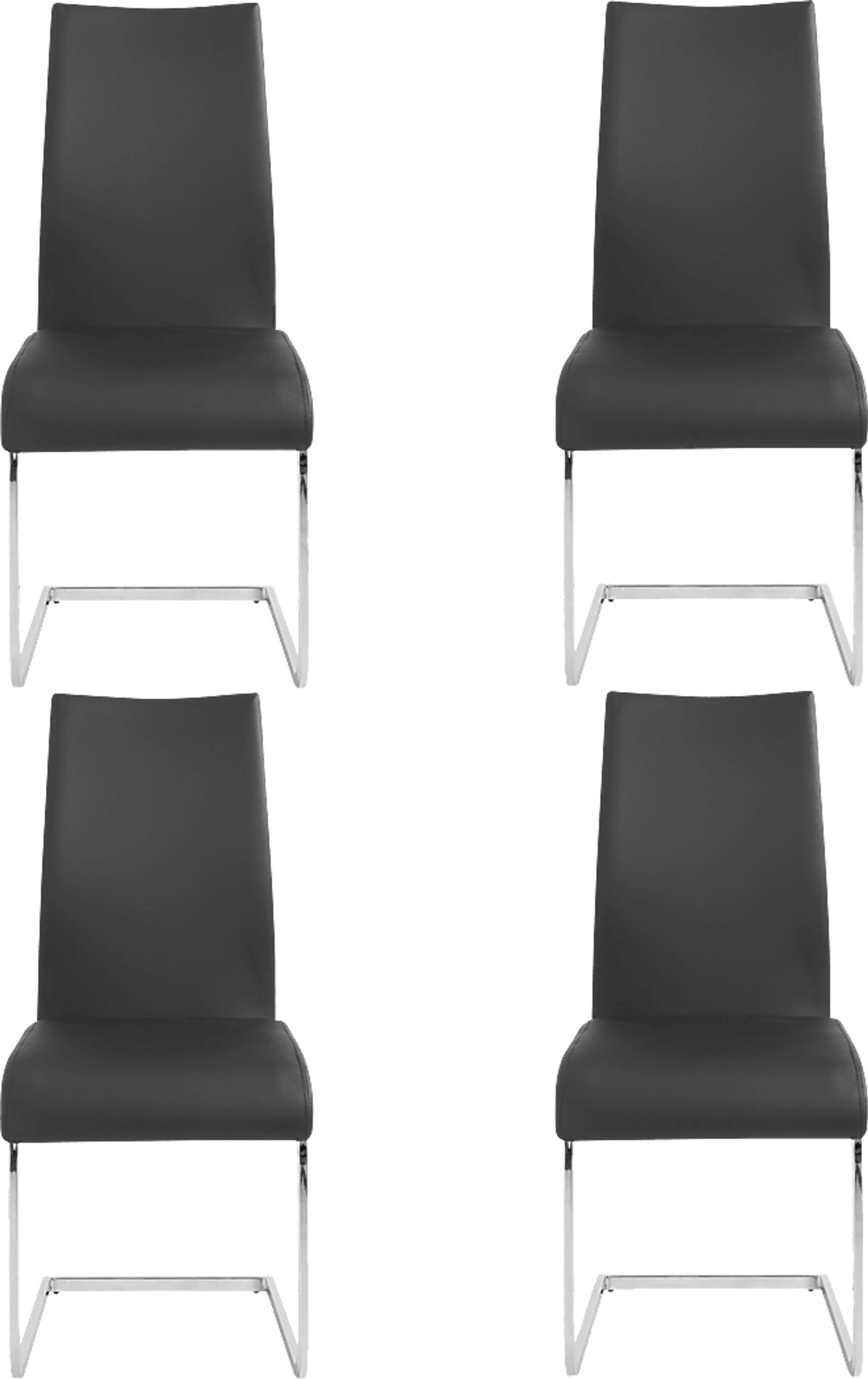 Stiney Black Dining Chair, Set of 4 - Image 1