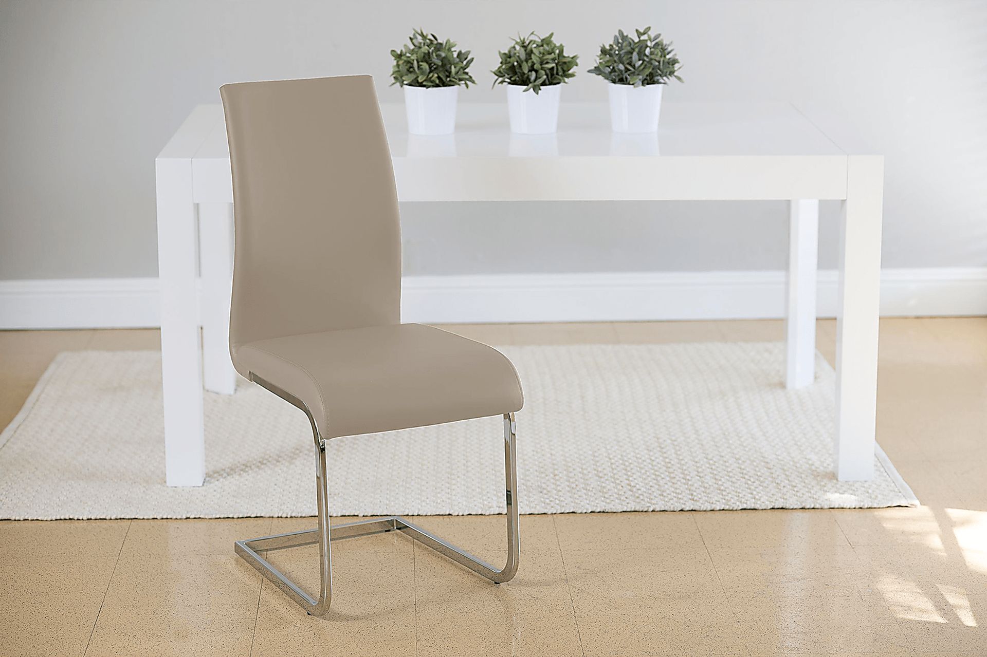 Stiney Taupe Dining Chair, Set of 4 - Image 2