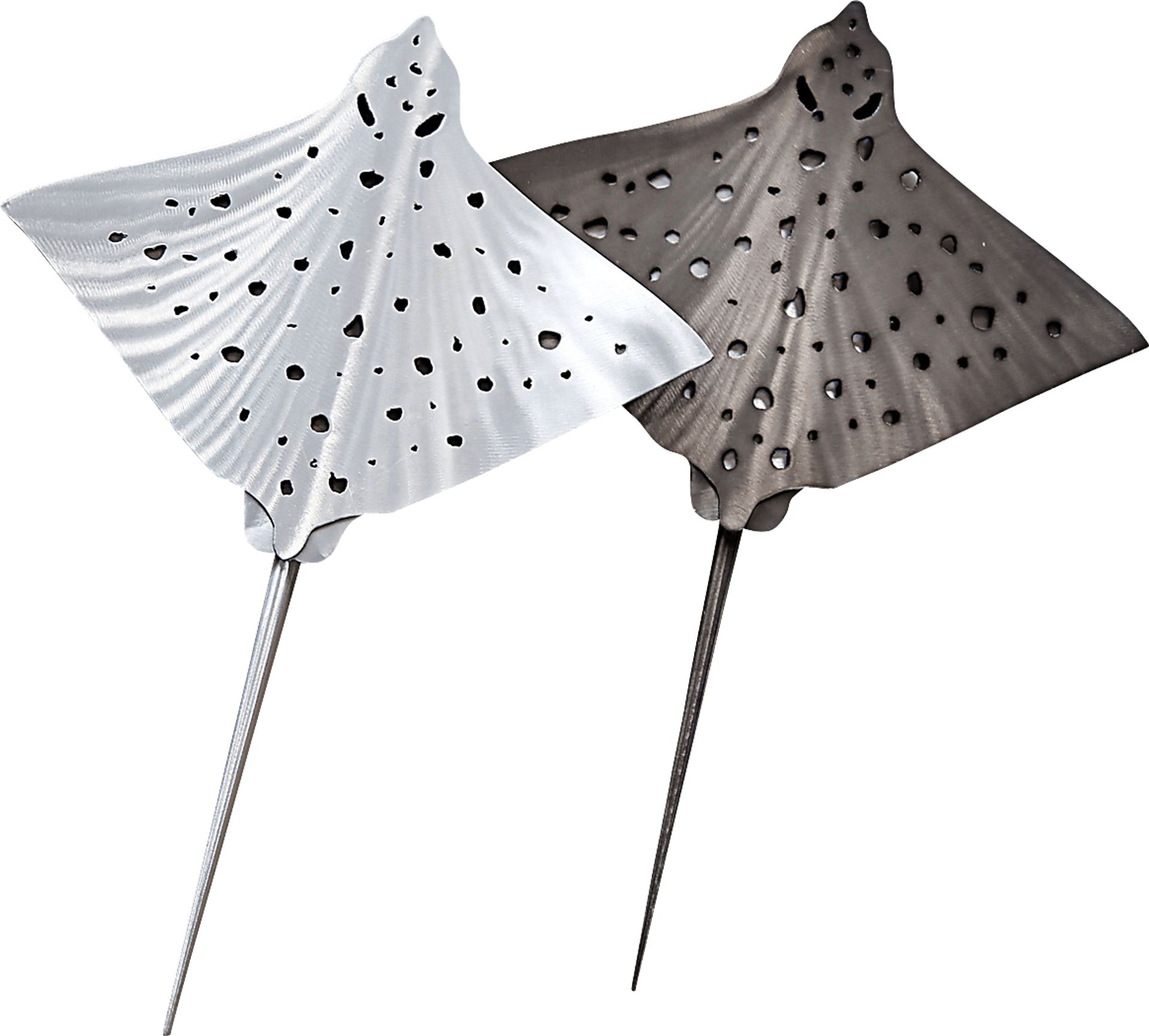 Stingray II Brown Indoor/Outdoor Wall Art - Image 1