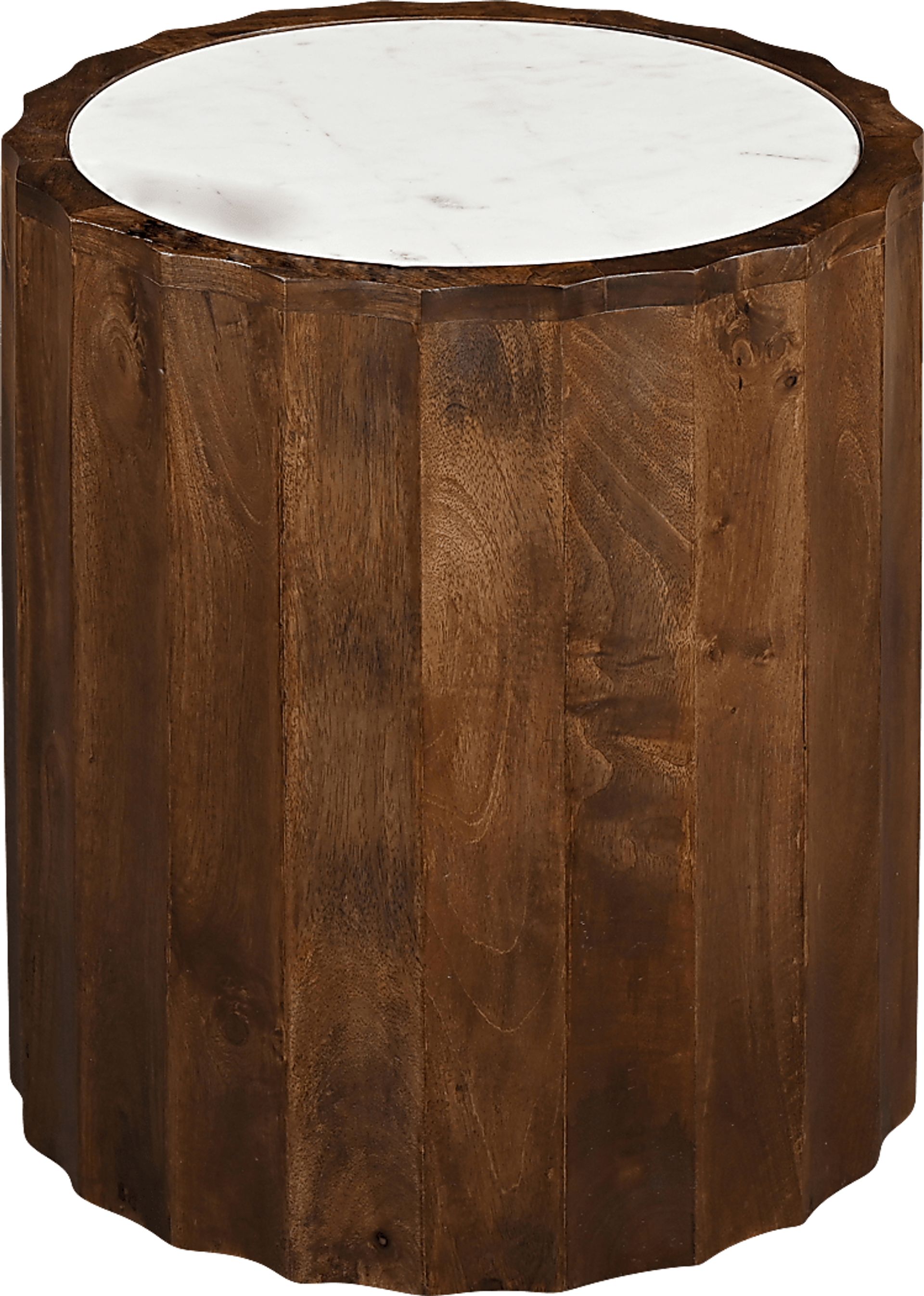 Stinsonville White End Table - Image 3