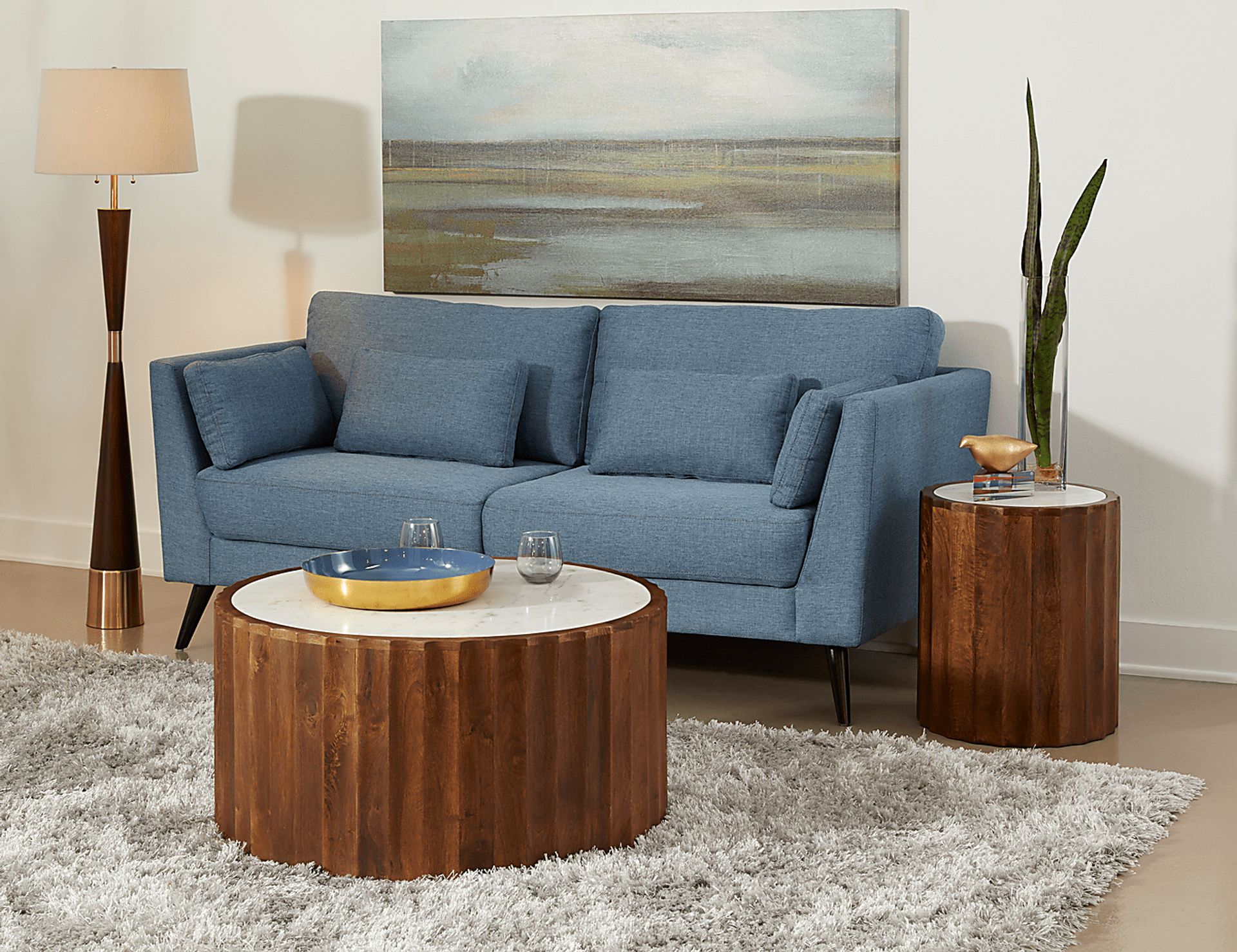 Stinsonville White End Table - Image 7