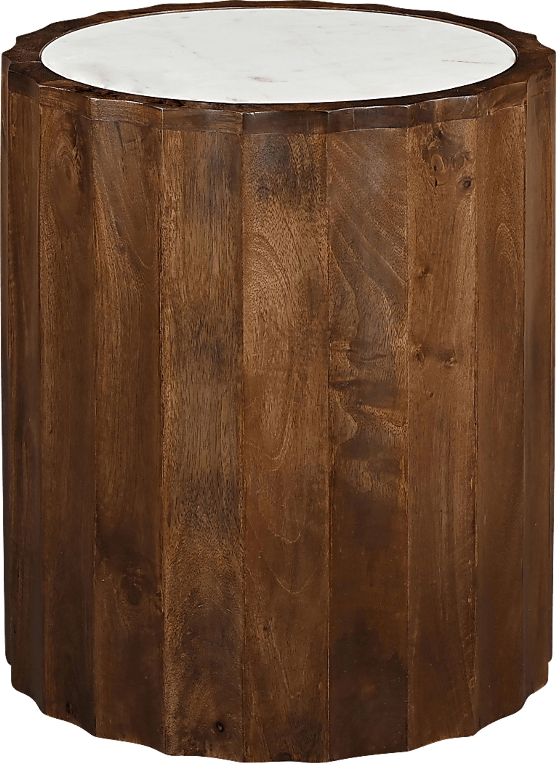 Stinsonville White End Table - Image 1