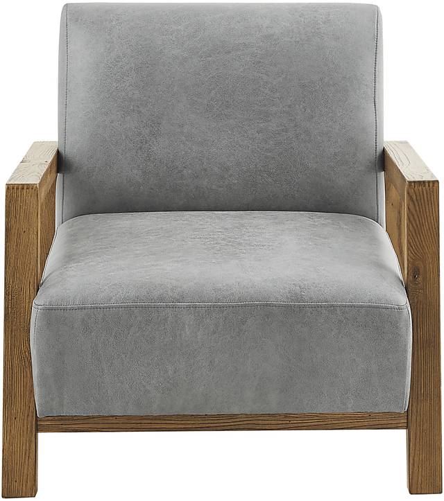 Stirlingcrest Gray Accent Chair - Thumbnail - Image 2