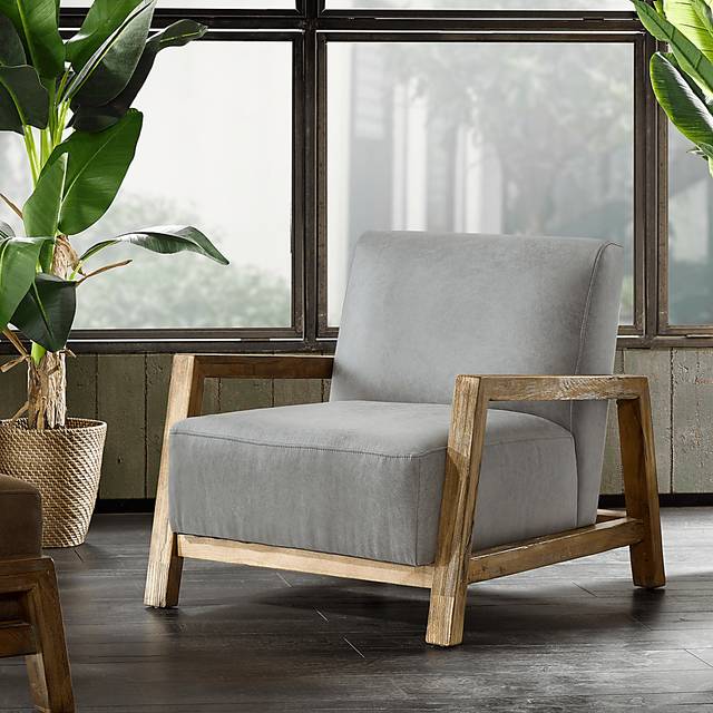 Stirlingcrest Gray Accent Chair - Thumbnail - Image 7