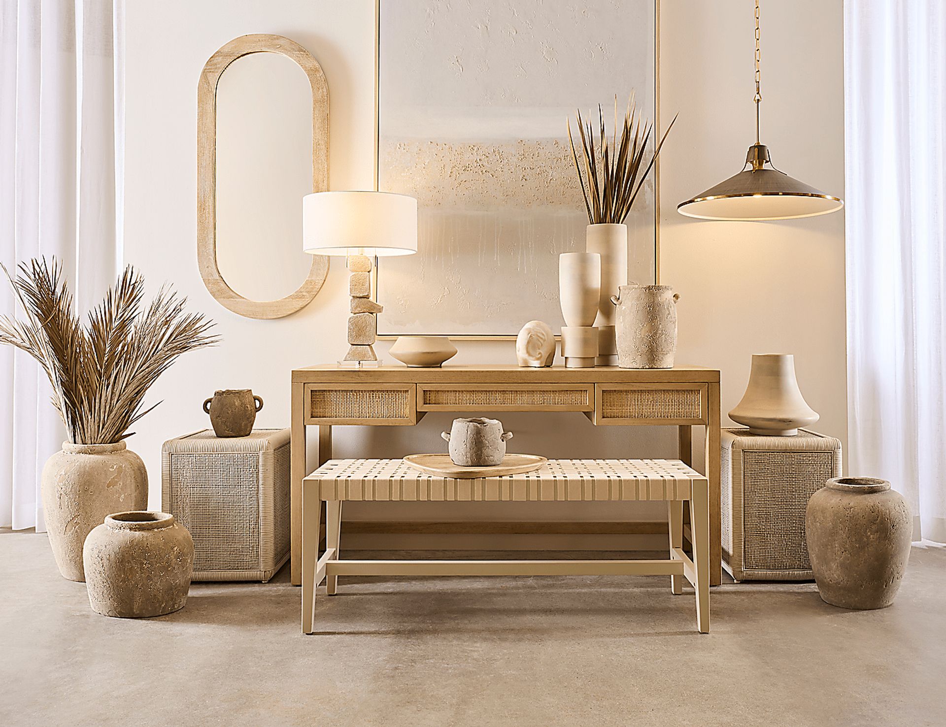 Stirrup Gate White Lamp - Image 2