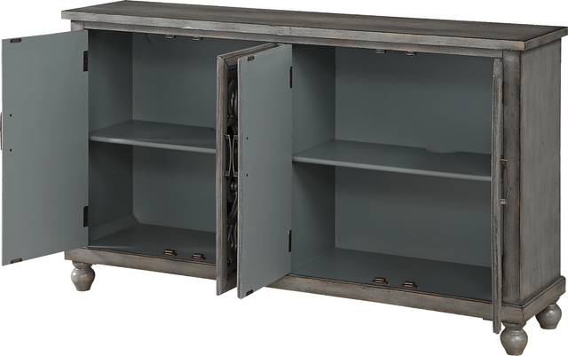 Stirton Gray Credenza - Thumbnail - Image 4