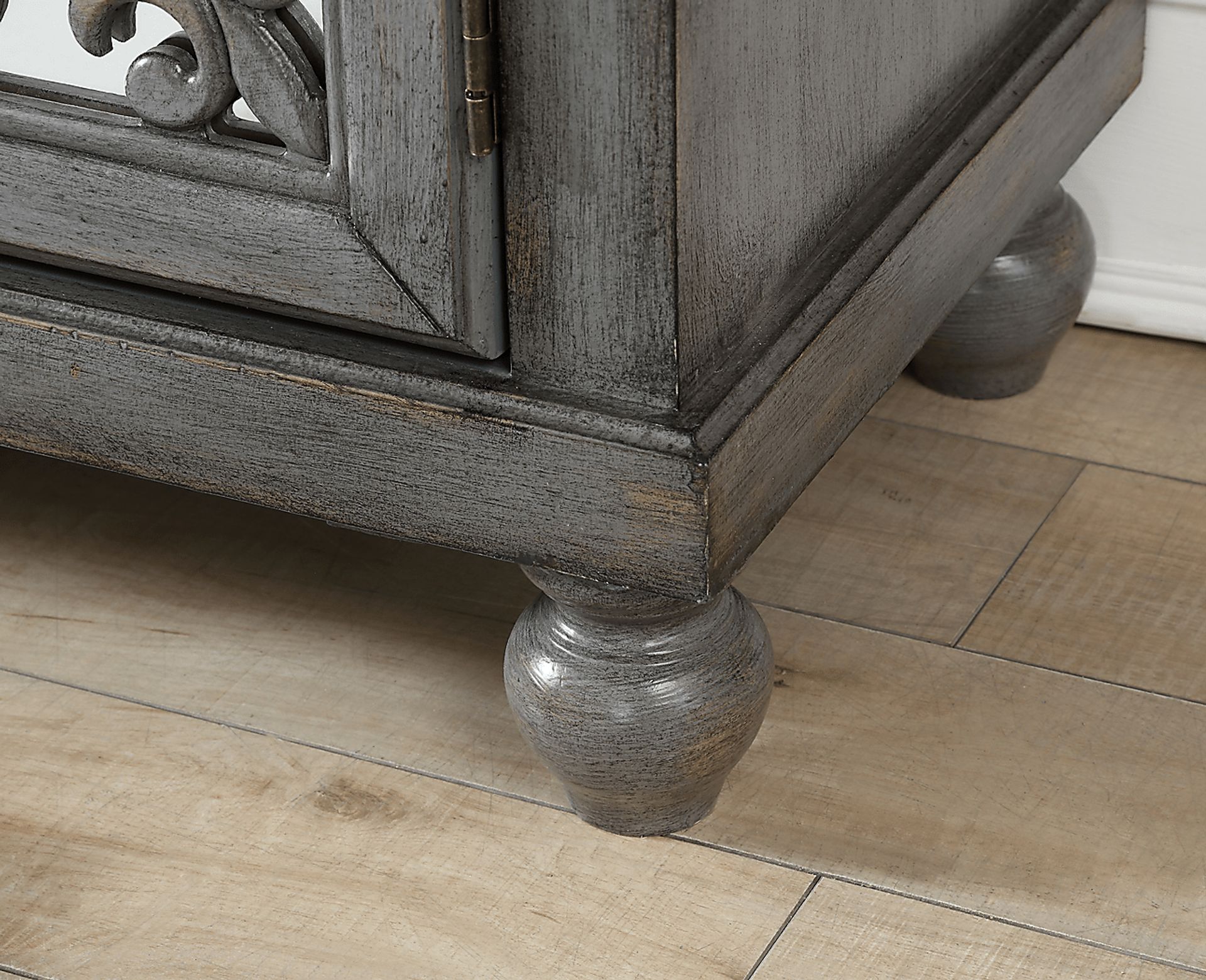 Stirton Gray Credenza - Image 11