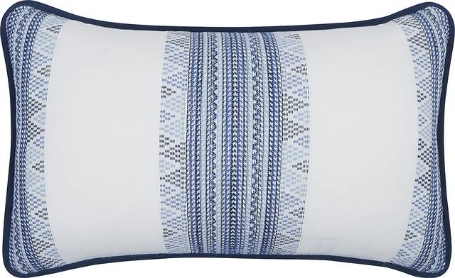 Stitchstone Indigo Indoor/Outdoor Accent Pillow - Thumbnail - Image 1