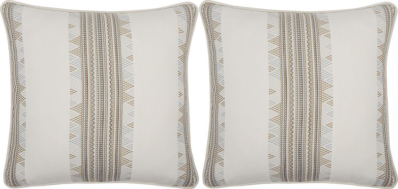 Stitchstone Sandstone Indoor/Outdoor Accent Pillow, Set of Two