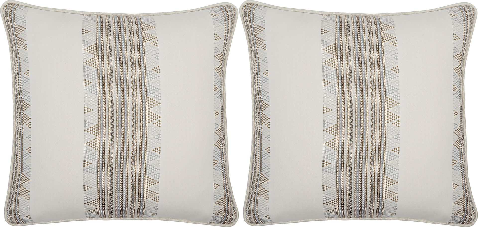 Stitchstone Sandstone Indoor/Outdoor Accent Pillow, Set of Two - Image 1