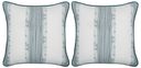 Stitchstone Teal Indoor/Outdoor Accent Pillow, Set of Two