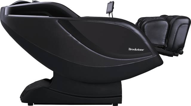 Stockholm Black Power Recliner with Massage Footrest - Thumbnail - Image 2