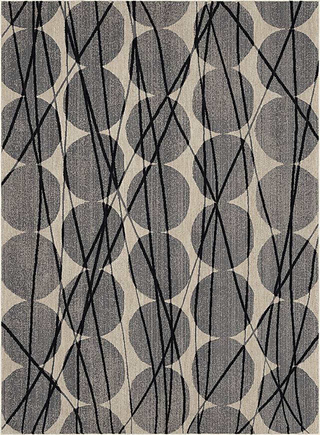 Stacy Garcia Stocksend Gray 8' x 11' Rug - Thumbnail - Image 1