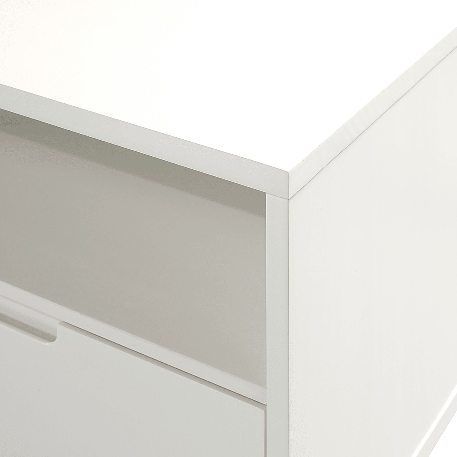 Stocktie White 59 in. Console - Image 3