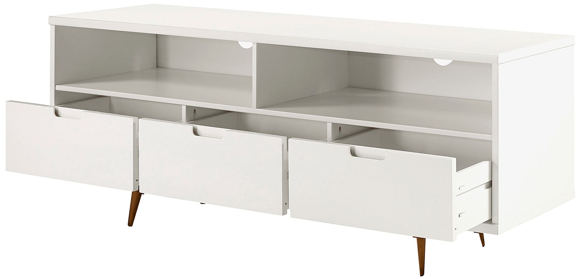 Stocktie White 59 in. Console - Image 1