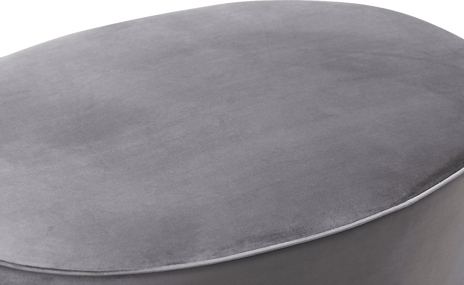Stoella Gray Ottoman - Image 2