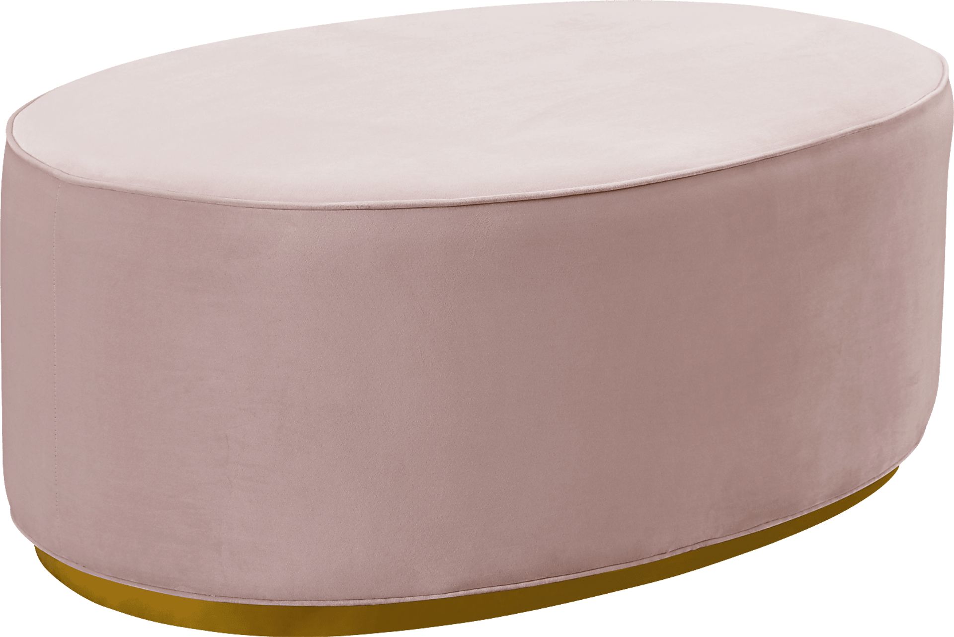 Stoella Pink Blush Ottoman - Image 1