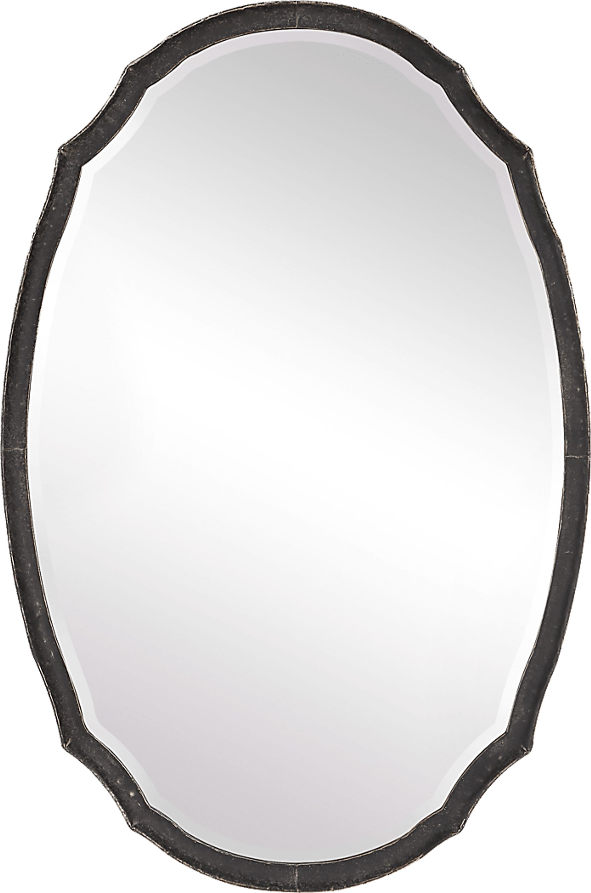 Stoington Charcoal Mirror - Image 1