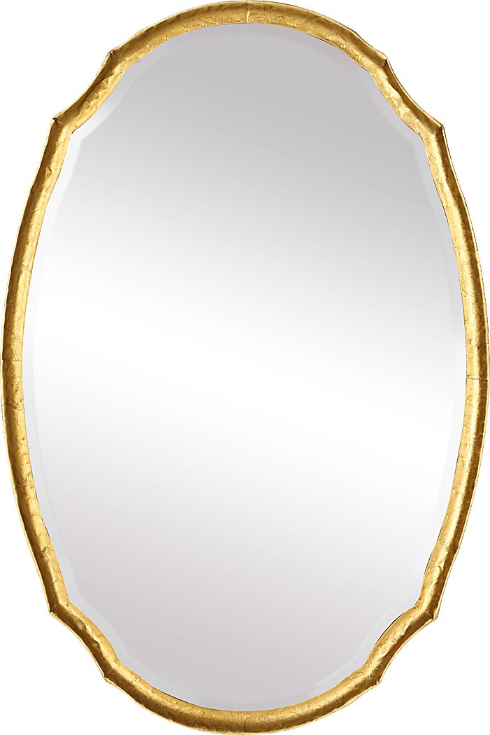 Stoington Gold Mirror