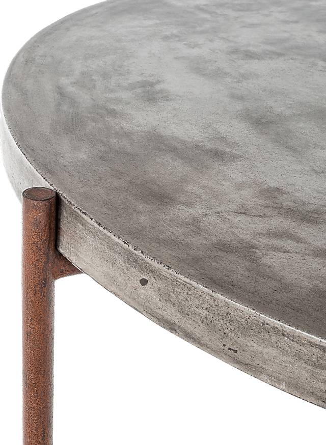 Stolle Dark Gray Outdoor Cocktail Table - Thumbnail - Image 2