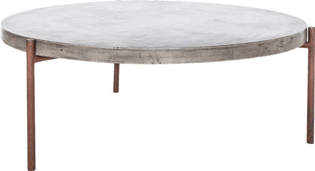 Stolle Dark Gray Outdoor Cocktail Table - Thumbnail - Image 1