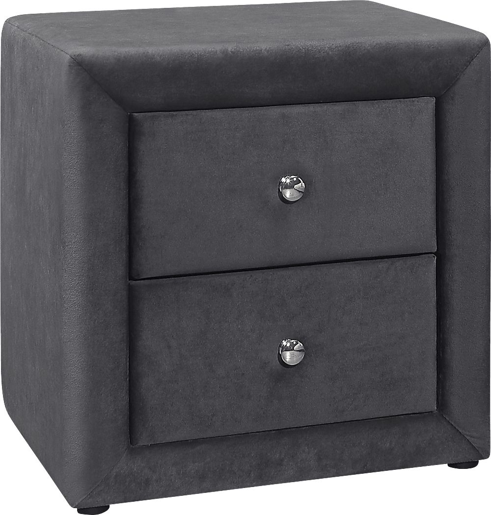 Stomner Dark Gray Nightstand