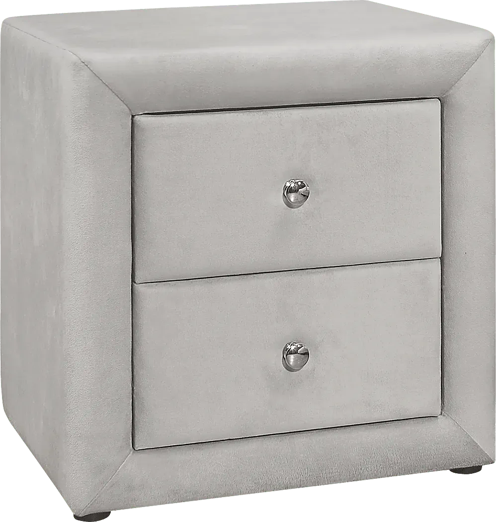 Stomner Dove Gray Nightstand Rooms to Go