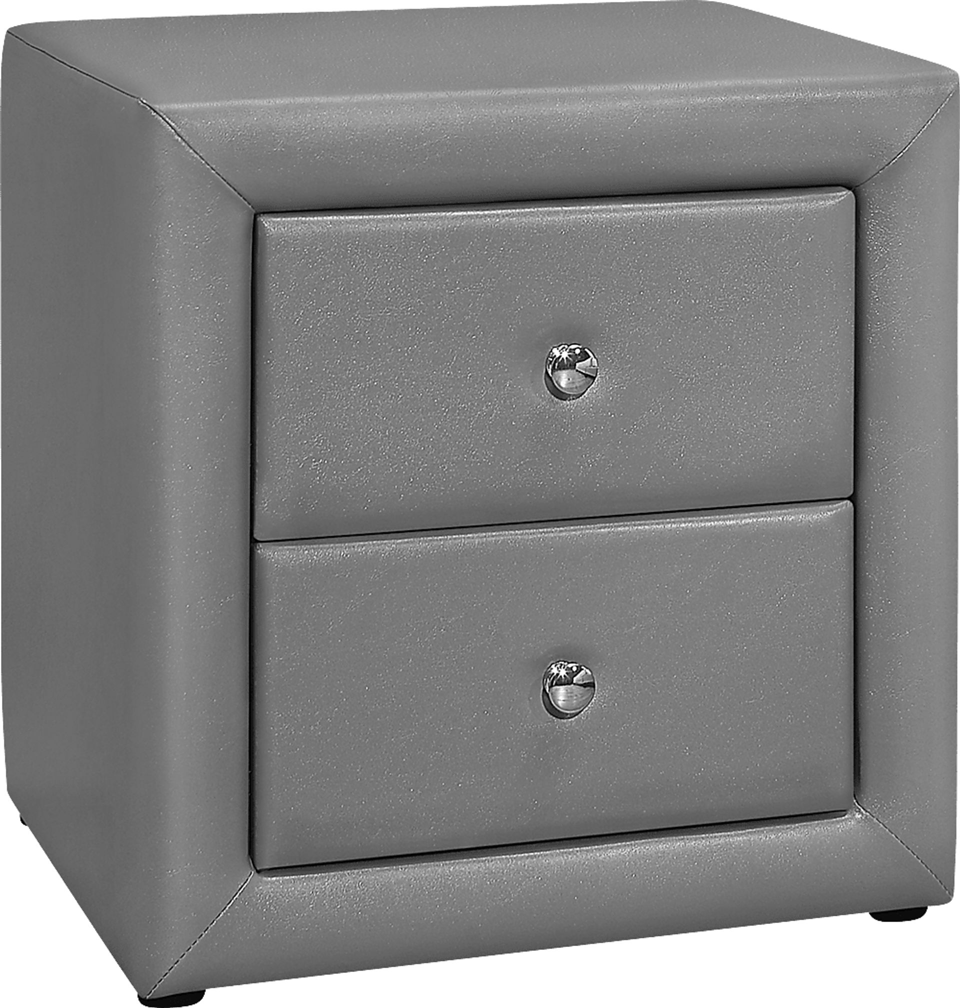 Stomner Gray Nightstand - Image 1