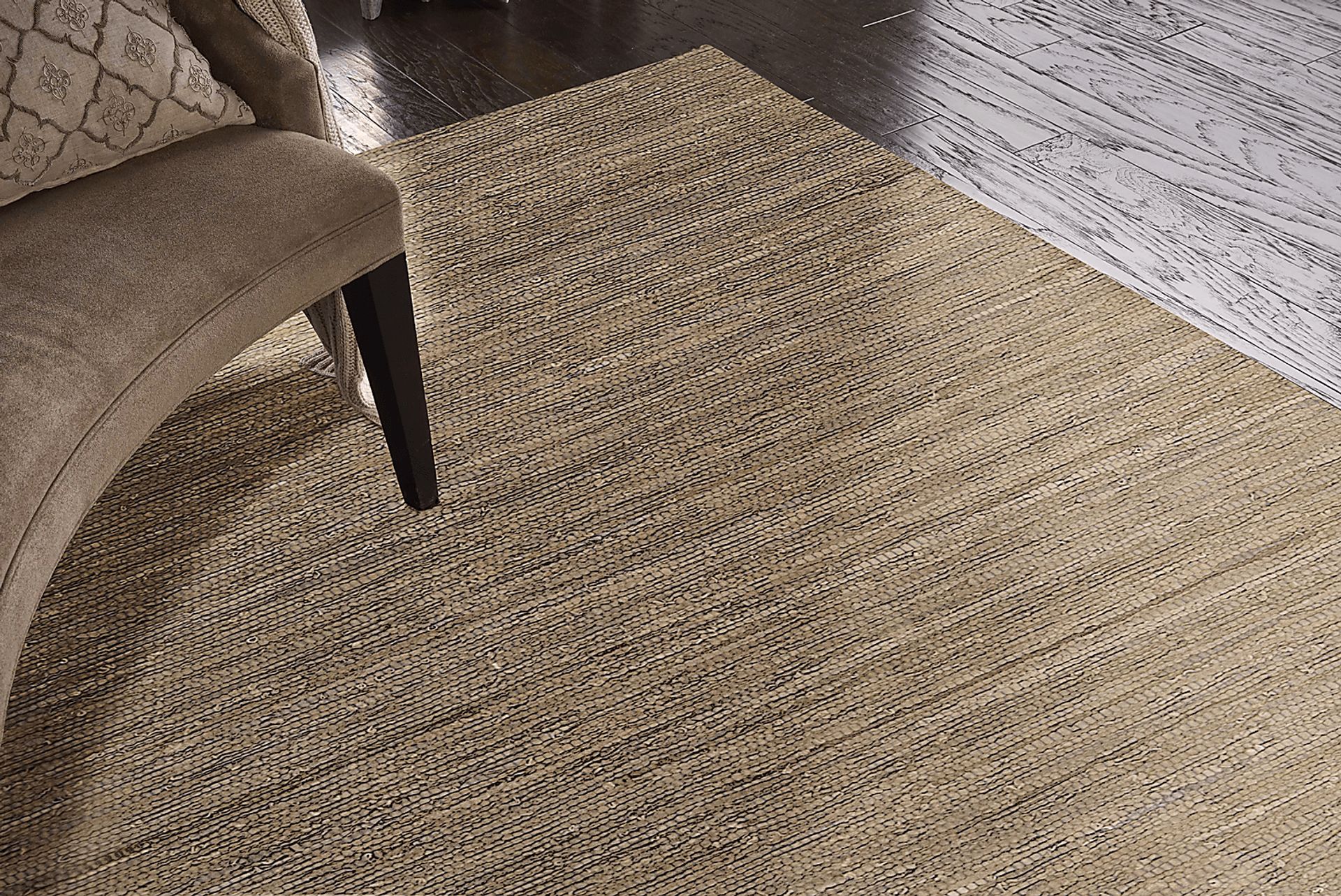 Stone Laundered Beige 5'3 x 7'5 Rug - Image 3